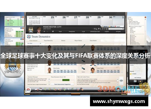全球足球赛事十大变化及其与FIFA联赛体系的深度关系分析