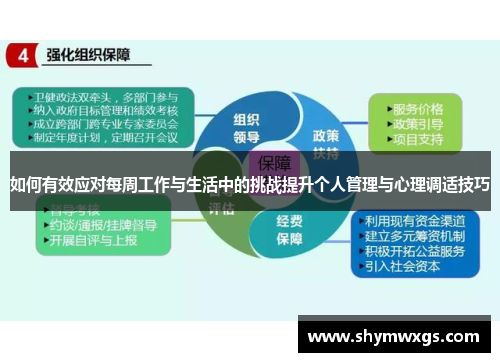 如何有效应对每周工作与生活中的挑战提升个人管理与心理调适技巧